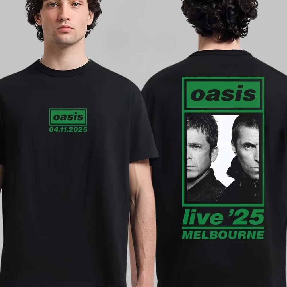 Hot Oasis Cotton Band T-shirt  - Streetwear Brand Vintage recension och pris