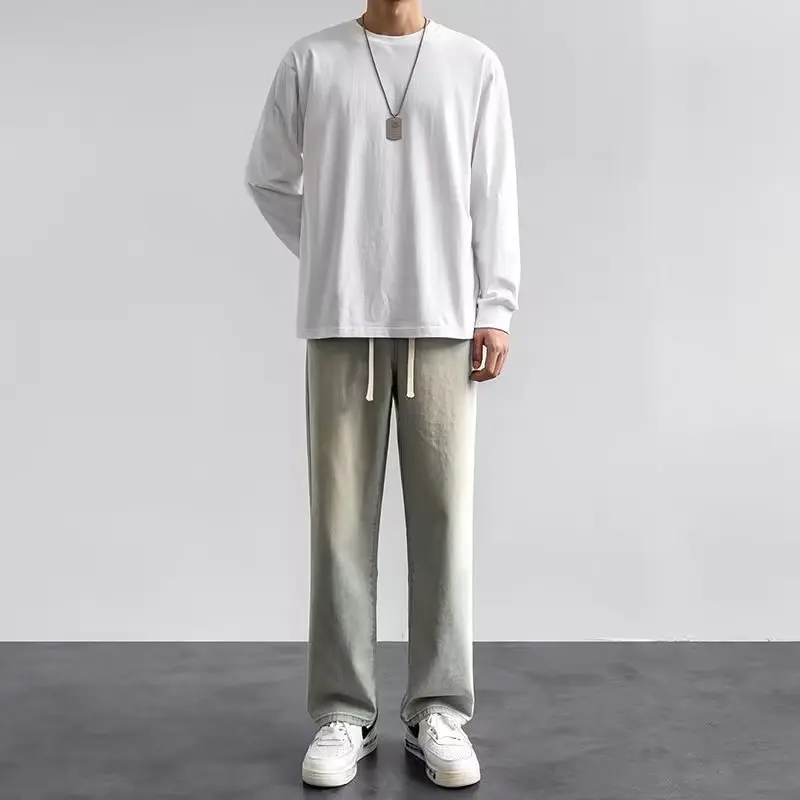 Korean Style Streetwear New Fa - Streetwear Brand Denim recension och pris